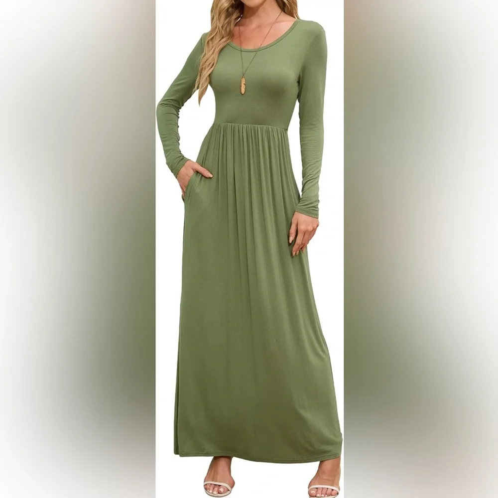 Maxi dress with pockets size M - Picture 1 of 5